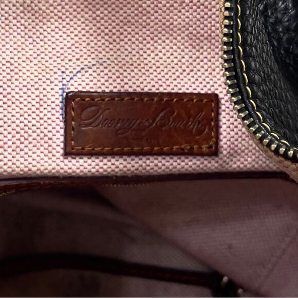 Dooney & Bourke Pebbled Leather Satchel - Picture 12 of 15